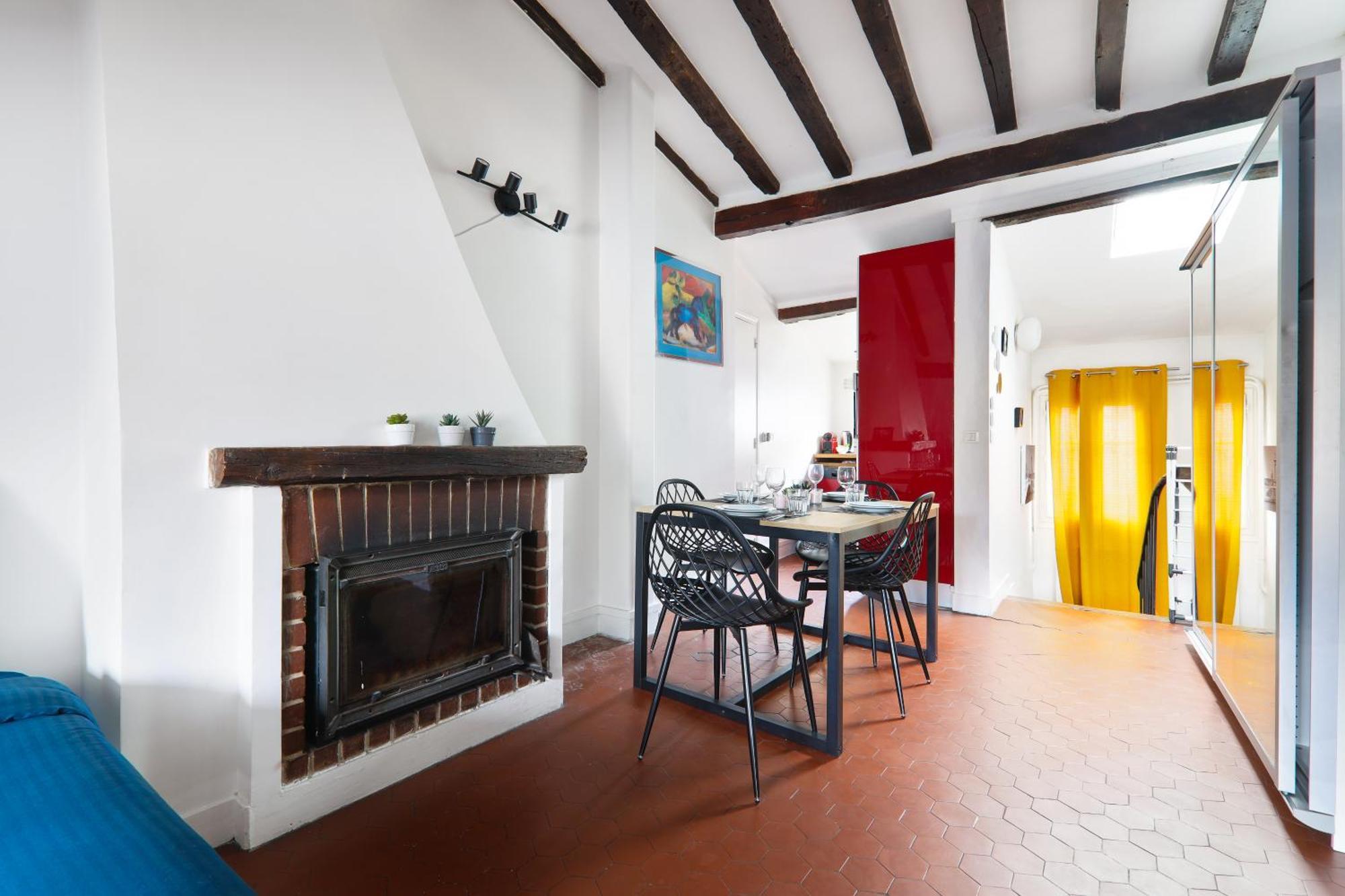 Quartier Saint-michel Notre-dame 2 Free Netflix Apartment *